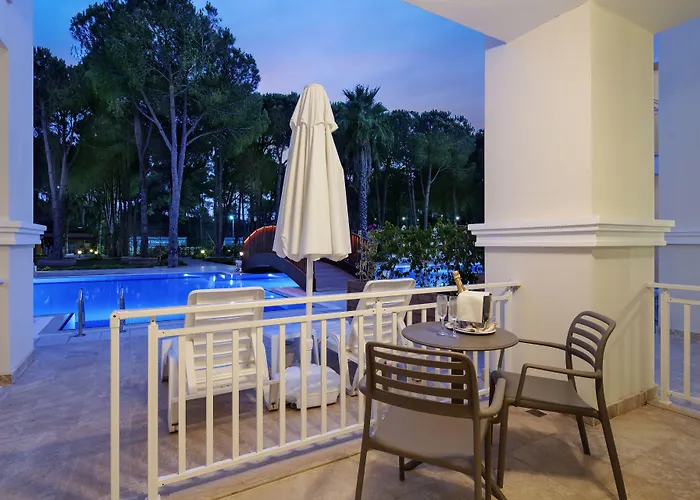 Szálloda Bellis Deluxe & Heated For Winter Aqua Park Belek